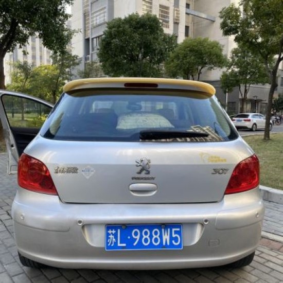 Αεροτομή οροφής για Peugeot 307 Hatchback 5 doors - μαύρη γυαλιστερή