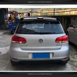 Αεροτομή οροφής για Volkswagen Golf 6 (2008-2013) - OTR Style - μαύρη γυαλιστερή Αεροτομή οροφής για Volkswagen Golf 6 (2008-2013) - OTR Style - μαύρη γυαλιστερή