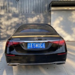 Αεροτομή πορτ μπαγκάζ για Mercedes W223 S-Class (2021+) - μαύρη γυαλιστερή Αεροτομή πορτ μπαγκάζ για Mercedes W223 S-Class (2021+) - μαύρη γυαλιστερή