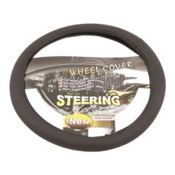 Κάλυμμα τιμονιού από οικολογικό δέρμα 38 cm - Perforated - μαύρο χρώμα -1 τμχ. Κάλυμμα τιμονιού από οικολογικό δέρμα 38 cm - Perforated - μαύρο χρώμα -1 τμχ.