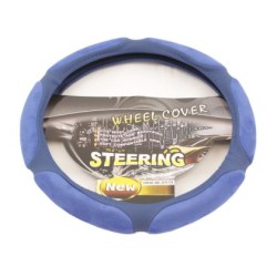Κάλυμμα τιμονιού από οικολογικό δέρμα 38 cm - Race - μπλε χρώμα -1 τμχ. Κάλυμμα τιμονιού από οικολογικό δέρμα 38 cm - Race - μπλε χρώμα -1 τμχ.