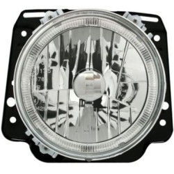 Φανάρια εμπρός angel eyes για Vw Golf 2 chrome - σετ 2τμχ.