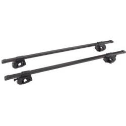 Μπάρες οροφής αυτοκινήτου για εργοστασιακές παράλληλες ράγες- 120cm με κλειδί - ατσάλι-  σετ 2τμχ. Μπάρες οροφής αυτοκινήτου για εργοστασιακές παράλληλες ράγες- 120cm με κλειδί - ατσάλι-  σετ 2τμχ.