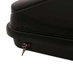 Μπαγκαζιέρα οροφής Junior Easy 132x78x36cm με μονόπλευρο άνοιγμα και κλειδί, 320 λίτρα - μαύρη Μπαγκαζιέρα οροφής Junior Easy 132x78x36cm με μονόπλευρο άνοιγμα και κλειδί, 320 λίτρα - μαύρη