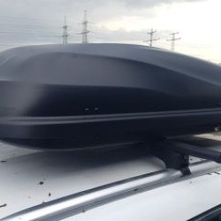 Μπαγκαζιέρα οροφής Junior Altro 200x90x41cm με διπλό άνοιγμα με κλειδί, 500 λίτρα - μαύρη Μπαγκαζιέρα οροφής Junior Altro 200x90x41cm με διπλό άνοιγμα με κλειδί, 500 λίτρα - μαύρη