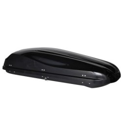 Μπαγκαζιέρα οροφής Junior Altro 140x90x38cm με μονό άνοιγμα με κλειδί, 370 λίτρα - μαύρη γυαλιστερή Μπαγκαζιέρα οροφής Junior Altro 140x90x38cm με μονό άνοιγμα με κλειδί, 370 λίτρα - μαύρη γυαλιστερή