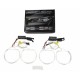 Δαχτυλίδια angel eyes CCFL για BMW E36/E38 / E39 - Λευκό χρώμα