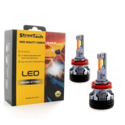 Led λάμπες Η8 / H9 / H11 Streetech μοντέλο STN1 για μεσαία ή μεγάλα φώτα 170 000 lux , 65 Watt - CANBUS 6000K - 1700% πιό έντονη φωτεινότητα 2τμχ. Led λάμπες Η8 / H9 / H11 Streetech μοντέλο STN1 για μεσαία ή μεγάλα φώτα 170 000 lux , 65 Watt - CANBUS 6000K - 1700% πιό έντονη φωτεινότητα 2τμχ.