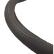 Κάλυμμα τιμονιού από οικολογικό δέρμα 38 cm - Simple - γκρι χρώμα -1 τμχ.