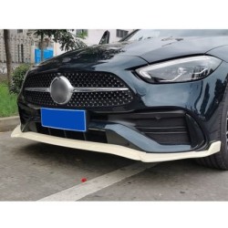 Spoiler εμπρός προφυλακτήρα για Mercedes W206 C-class (2022+) Brabus Style- μαύρο γυαλιστερό