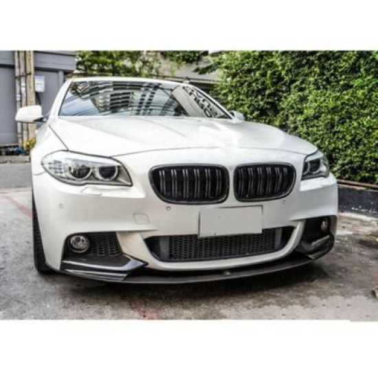 Spoiler εμπρός προφυλακτήρα για BMW F10 (2010-2016)- μαύρο γυαλιστερό