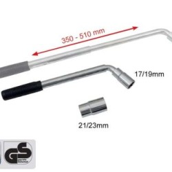 Κλειδί για ζάντες για μεγέθη 17, 19, 21, 23mm "Petex" - 1τμχ. Κλειδί για ζάντες για μεγέθη 17, 19, 21, 23mm "Petex" - 1τμχ.