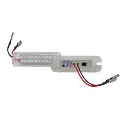 Πλαφονιέρα πίσω πινακίδας για Mercedes W463 G-Class, 76x26 mm - 2 τμχ. Πλαφονιέρα πίσω πινακίδας για Mercedes W463 G-Class, 76x26 mm - 2 τμχ.