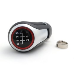 Λεβιές 5 ταχυτήτων για VW Golf 5 / 6 / 7 / Scirocco / Jetta / Eos - μαύρο / ασημί Λεβιές 5 ταχυτήτων για VW Golf 5 / 6 / 7 / Scirocco / Jetta / Eos - μαύρο / ασημί