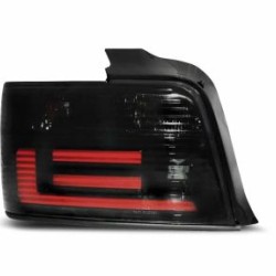 Πίσω φανάρια led για BMW E36 (1991-1999) 4d sedan χρωμίου - σετ 2τμχ.