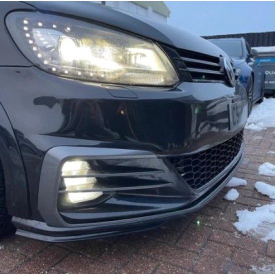 Προφυλακτήρας εμπρός για Vw Golf 7 - GTI Design με μάσκα, με led προβολάκια