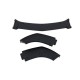 Spoiler εμπρός προφυλακτήρα για Mercedes W204 C-class (2007-2013)- μαύρο γυαλιστερό