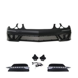 Προφυλακτήρας εμπρός για Mercedes W211 E-Class (2006-2009) - AMG Design με LED φώτα ημέρας Προφυλακτήρας εμπρός για Mercedes W211 E-Class (2006-2009) - AMG Design με LED φώτα ημέρας