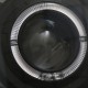 Φανάρια εμπρός angel eyes για Toyota Land Cruiser 120 (2003-2009) - μαύρα , με λάμπες (Η7) - σετ 2τμχ.