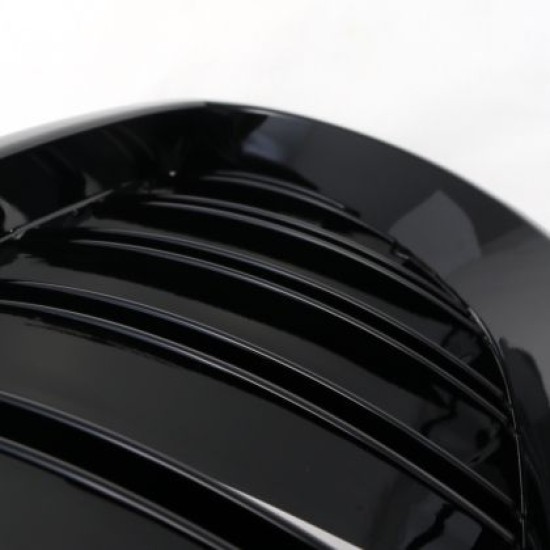 Μάσκα για BMW E60 (2003-2010) - μαύρη Piano Design - 2τμχ.