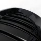 Μάσκα για BMW E60 (2003-2010) - μαύρη Piano Design - 2τμχ.
