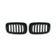 Μάσκα για BMW X5 E53 (1999-2003) - μαύρη mat - 2τμχ.