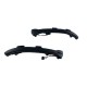 Τρεχούμενα led φλας για καθρέφτες για VW Golf 7 / Sportsvan / Touran (2010+) - φιμέ - σετ 2τμχ.