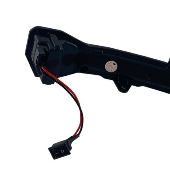 Τρεχούμενα led φλας για καθρέφτες για VW Golf 7 / Sportsvan / Touran (2010+) - φιμέ - σετ 2τμχ.