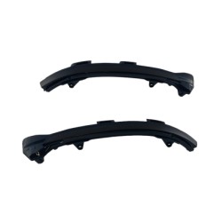 Τρεχούμενα led φλας για καθρέφτες για VW Golf 7 / Sportsvan / Touran (2010+) - φιμέ με τρεχούμενο φλας - σετ 2τμχ.