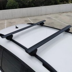 Μπάρες οροφής - για ενσωματωμένες παράλληλες μπάρες , 120 cm με κλειδί, μαύρο χρώμα -  σετ 2τμχ. Μπάρες οροφής - για ενσωματωμένες παράλληλες μπάρες , 120 cm με κλειδί, μαύρο χρώμα -  σετ 2τμχ.