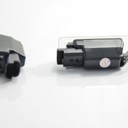 Πλαφονιέρα πίσω πινακίδας για Peugeot / Citroen - ορθογώνια - 2 τμχ.