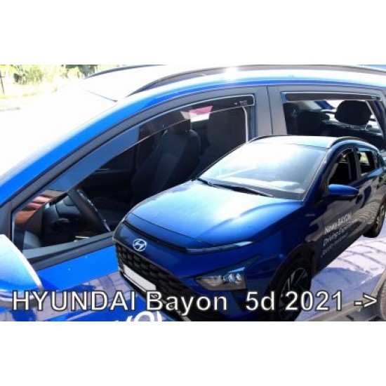 Ανεμοθραύστες για Hyundai Bayon (2021+) - 4τμχ. εμπρός και πίσω