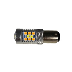 Led λάμπα BA15 με 28 led 2835 και προτζέκτορα - συνδυαστικά για φλας και φώτα ημέρας - 1τμχ. Led λάμπα BA15 με 28 led 2835 και προτζέκτορα - συνδυαστικά για φλας και φώτα ημέρας - 1τμχ.