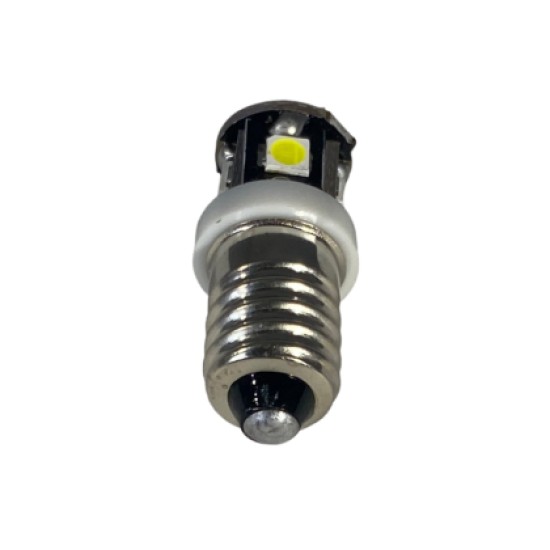 Led λάμπα E10 με 5 led 3030 - 1τμχ.