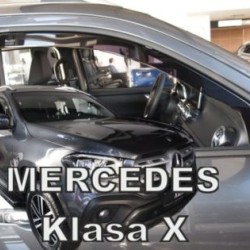 Ανεμοθραύστες για Mercedes X-class (2017-2020) - 2τμχ. εμπρός