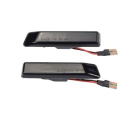 Led φλας φτερού για BMW E36(1996-1999) / X5 E53 - φιμέ με τρεχούμενο φλας - σετ 2τμχ. Led φλας φτερού για BMW E36(1996-1999) / X5 E53 - φιμέ με τρεχούμενο φλας - σετ 2τμχ.