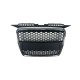 Μάσκα με βάση για σήμα για Audi A3 (2005-2008) - RS-Look ματ με πλαίσιο χρωμίου