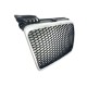 Μάσκα χωρίς σήμα για Audi A4 B7 (2004-2008) - RS LOOK ασημένιο - ματ
