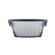 Μάσκα χωρίς σήμα για Audi A4 B8 (2008-2011) - RS LOOK - μαύρη  ματ