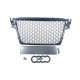 Μάσκα χωρίς σήμα για Audi A4 B8 (2008-2011) - RS LOOK - μαύρη  ματ