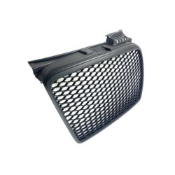 Μάσκα Audi A4 B7 (2004-2007) χωρίς σήμα - RS LOOK - μαύρη ματ