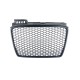 Μάσκα για χωρίς σήμα για Audi A4 B7 (2004-2007) - RS LOOK - μαύρη  ματ