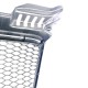 Μάσκα για χωρίς σήμα για Audi A4 B7 (2004-2007) - RS LOOK - μαύρη  ματ