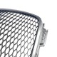 Μάσκα για χωρίς σήμα για Audi A4 B7 (2004-2007) - RS LOOK - μαύρη  ματ