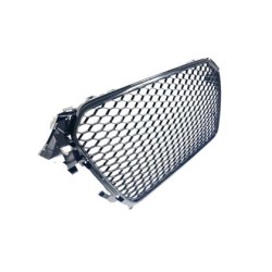 Μάσκα χωρίς σήμα για Audi A4 B8 (2011-2014) - RS LOOK - με πλαίσιο χρωμίου Μάσκα χωρίς σήμα για Audi A4 B8 (2011-2014) - RS LOOK - με πλαίσιο χρωμίου