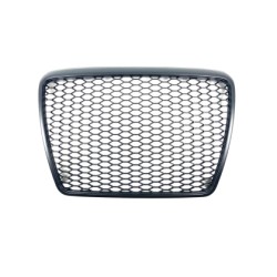 Μάσκα χωρίς σήμα για Audi A6 C6 (2008-2011) - RS Look μαύρη