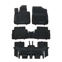 Λαστιχένια πατάκια Rezaw Plast για Hyundai Santa Fe Hybrid version 7 passenger, 4x4 (2020+) τύπου σκαφάκι - 4τμχ. Λαστιχένια πατάκια Rezaw Plast για Hyundai Santa Fe Hybrid version 7 passenger, 4x4 (2020+) τύπου σκαφάκι - 4τμχ.