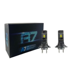 Led λάμπες Η7  για μεσαία ή μεγάλα φώτα Plug-N-Play 100 000 lux , 22 Watt - Canbus - 6000K - 1000% πιό έντονη φωτεινότητα 2τμχ. Led λάμπες Η7  για μεσαία ή μεγάλα φώτα Plug-N-Play 100 000 lux , 22 Watt - Canbus - 6000K - 1000% πιό έντονη φωτεινότητα 2τμχ.