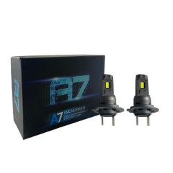 Led λάμπες Η7  για μεσαία ή μεγάλα φώτα Plug-N-Play 90 000 lux , 22 Watt - 6000K - 900% πιό έντονη φωτεινότητα 2τμχ. Led λάμπες Η7  για μεσαία ή μεγάλα φώτα Plug-N-Play 90 000 lux , 22 Watt - 6000K - 900% πιό έντονη φωτεινότητα 2τμχ.
