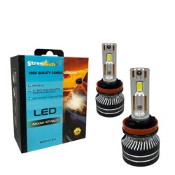 Led λάμπες H11 / H8 / H9 Streetech μοντέλο STN2 για μεσαία ή μεγάλα φώτα 150 000 lux , 45 Watt - CANBUS 6000K - 1500% πιό έντονη φωτεινότητα 2τμχ. Led λάμπες H11 / H8 / H9 Streetech μοντέλο STN2 για μεσαία ή μεγάλα φώτα 150 000 lux , 45 Watt - CANBUS 6000K - 1500% πιό έντονη φωτεινότητα 2τμχ.